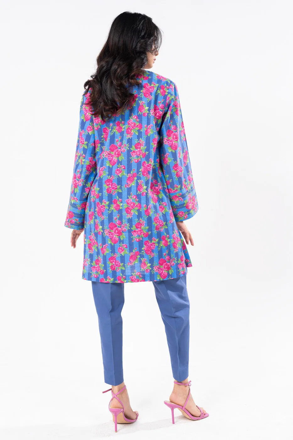 1 Pc Printed Khaddar Shirt 