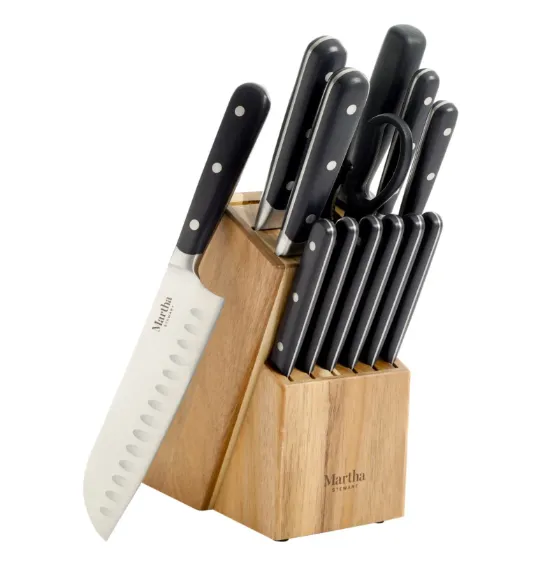 12206214, Martha Stewart - 14pc Stainless Steel Cutlery Set