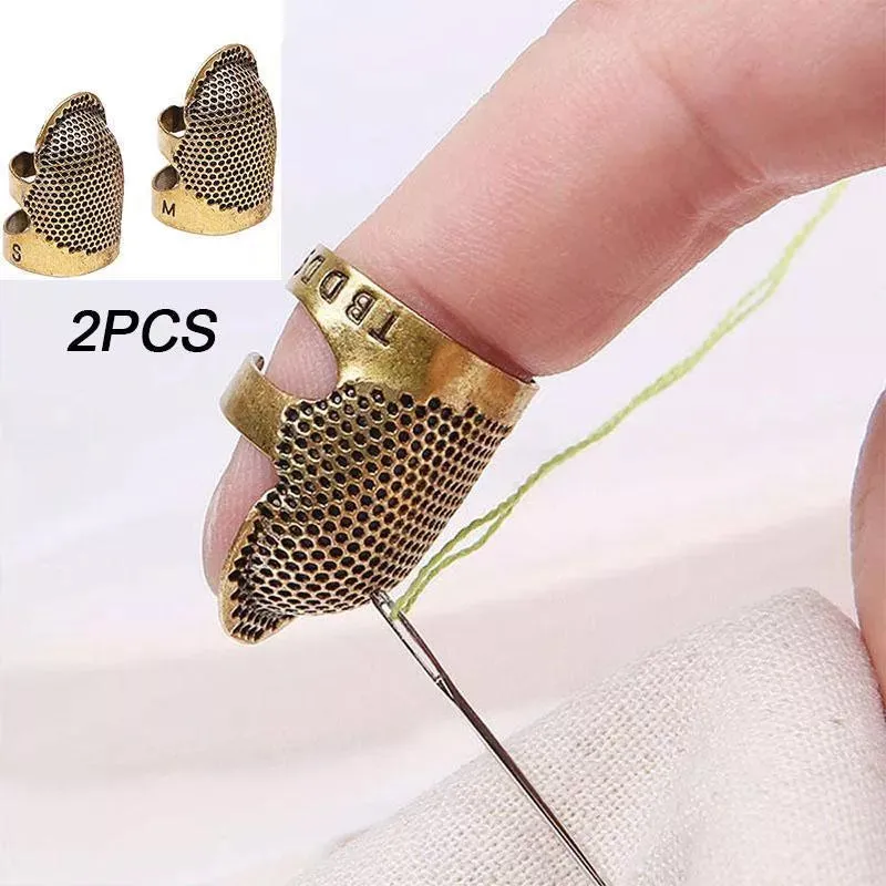 2 Pack Sewing Thimble Finger Protectors