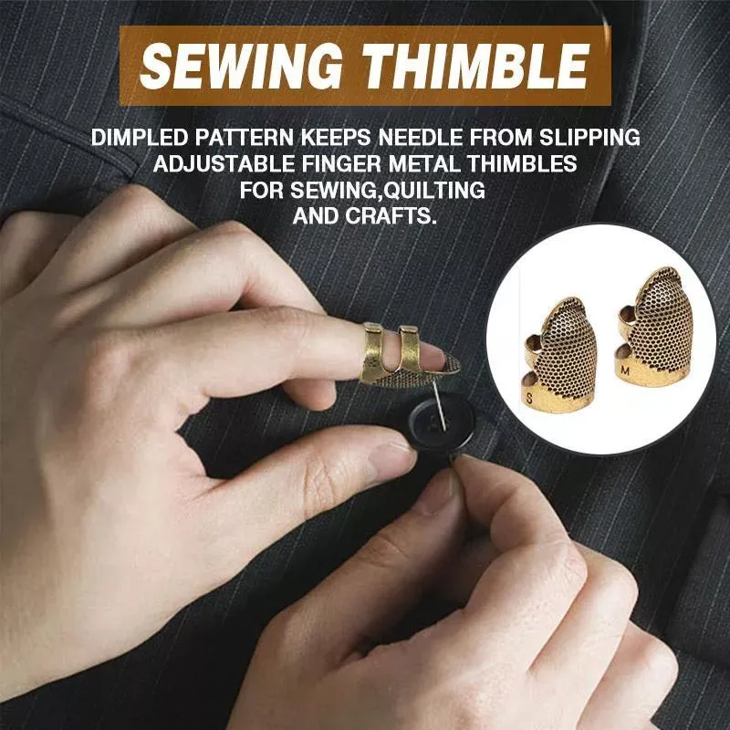 2 Pack Sewing Thimble Finger Protectors