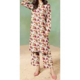 2 PC- Unstitched Digital Printed Khaddar Suit PW4410