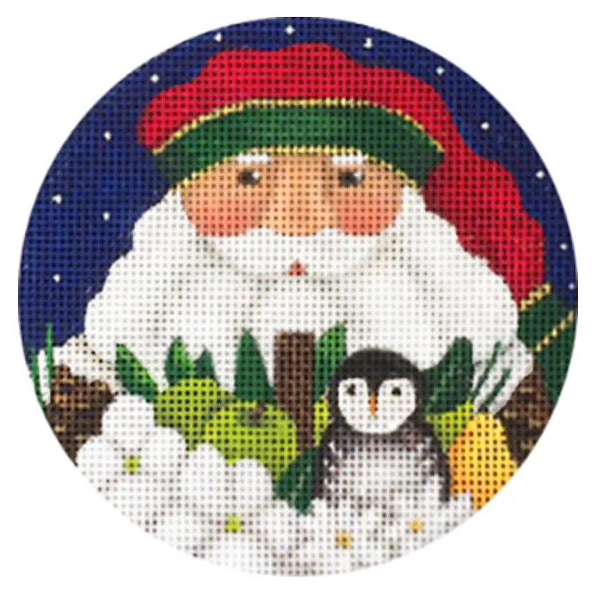 2258 Owl Santa Round