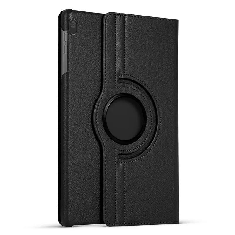 360 Degree Rotating PU Leather Tablet Flip Cover For Lenovo Tab M10 X605