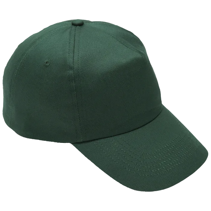 5 Panel Cotton with Hard Front Cap