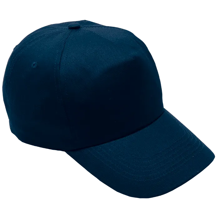 5 Panel Cotton with Hard Front Cap