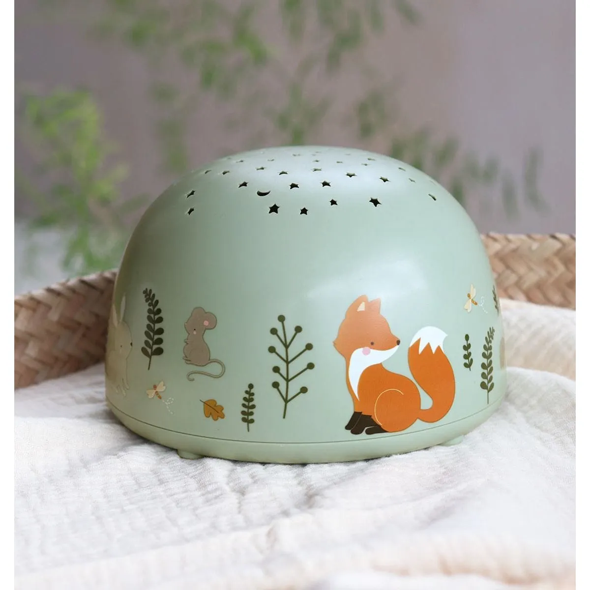 A Little Lovely Company Projector Light: Forest Friend