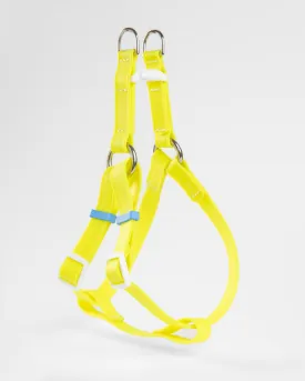 A Walk in the Park Waterproof Dog Harness in Neon Yellow (Made in the USA)