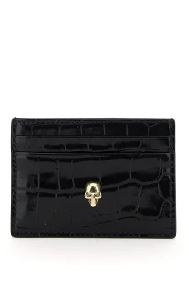 Alexander Mcqueen Skull Card Holder