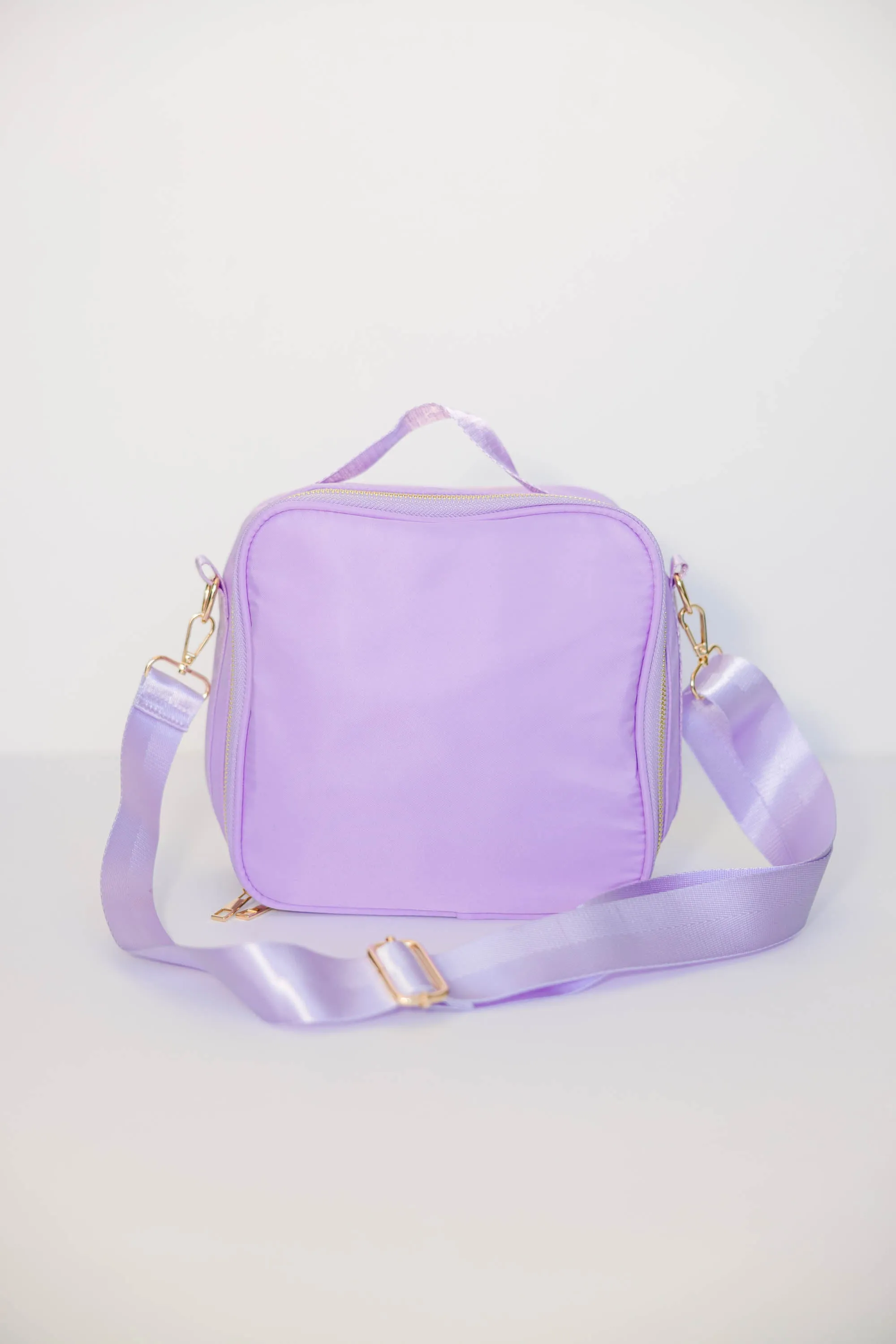 All Packed Up Lilac Varsity Lunchbox