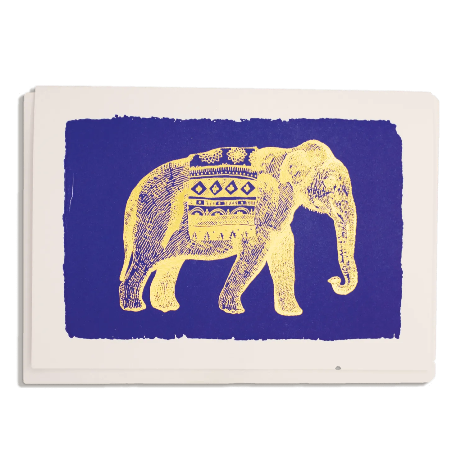 Archivist - Printed Card - Blue Elephant