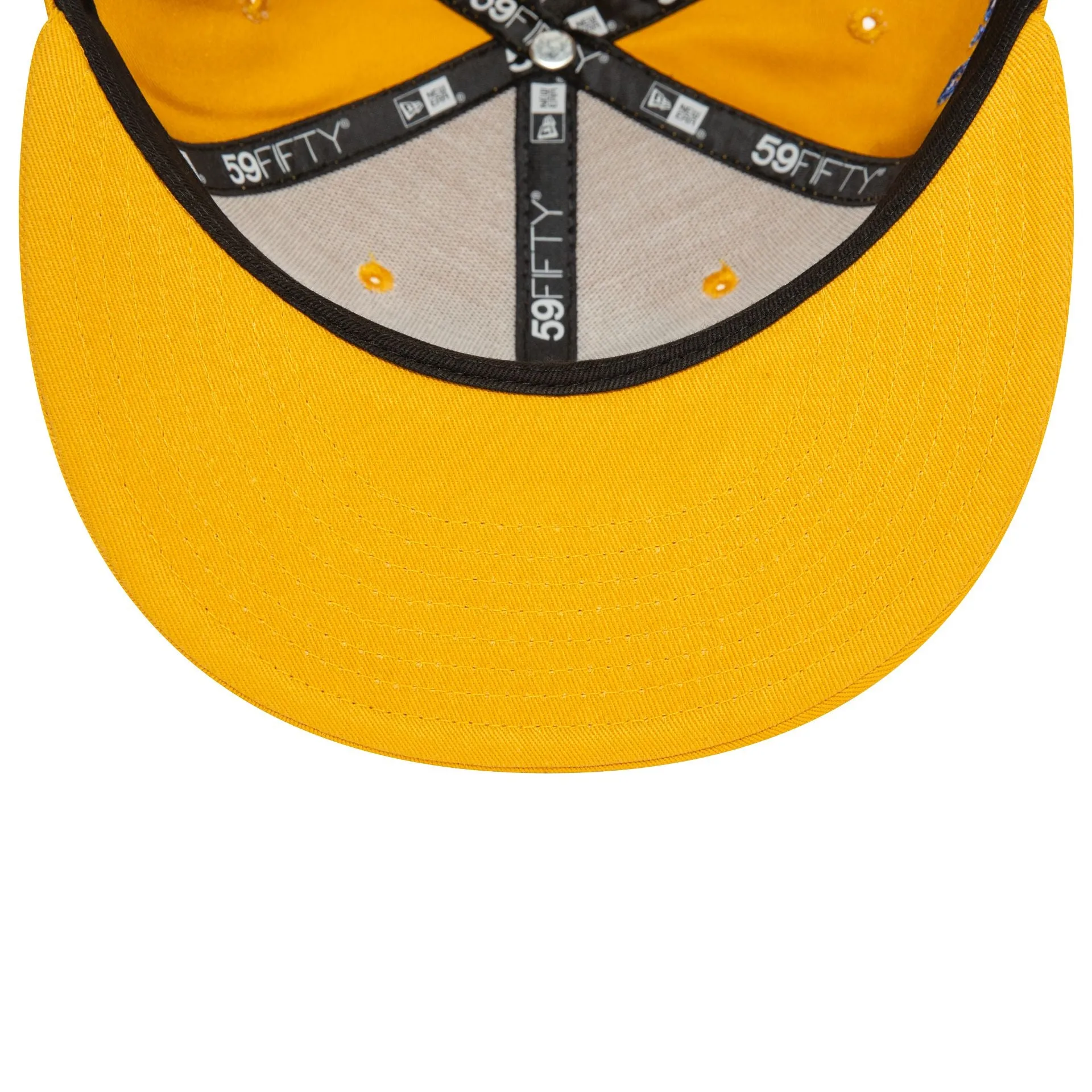 Atlanta Braves MLB Icon Dark Yellow 59FIFTY Fitted Cap