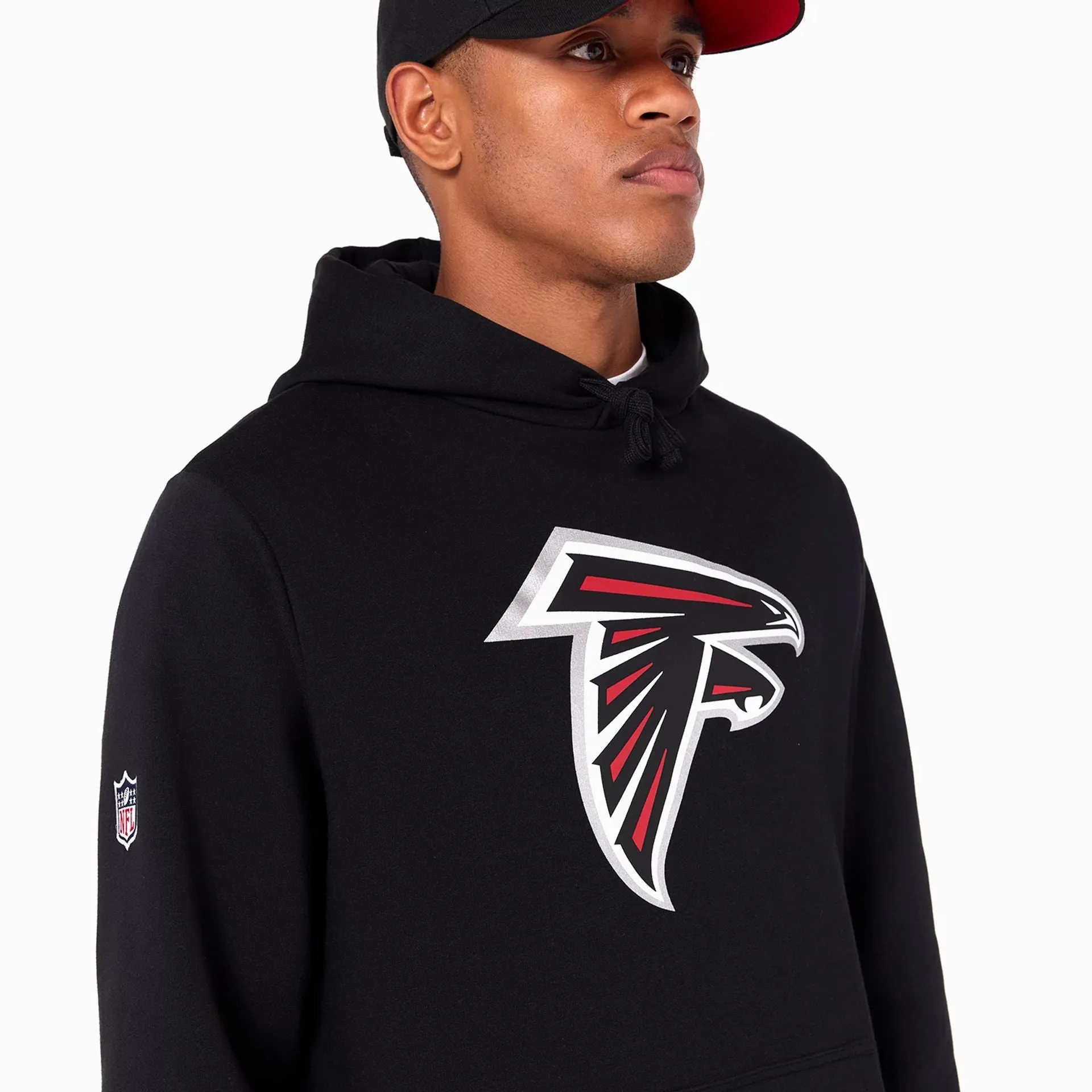 Atlanta Falcons NFL Black Pullover Hoodie