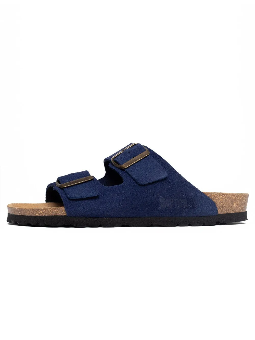 Bayton Vegan mules, night blue