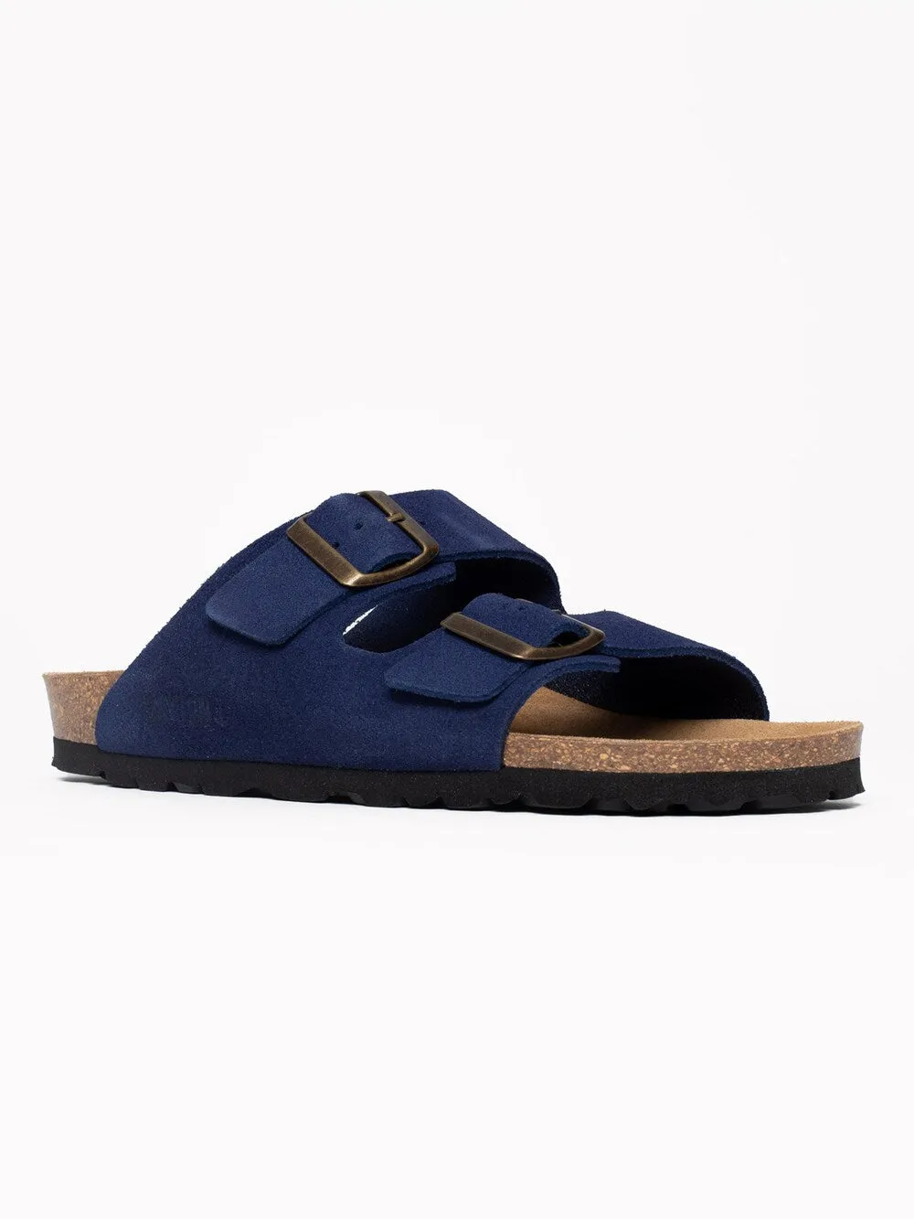 Bayton Vegan mules, night blue