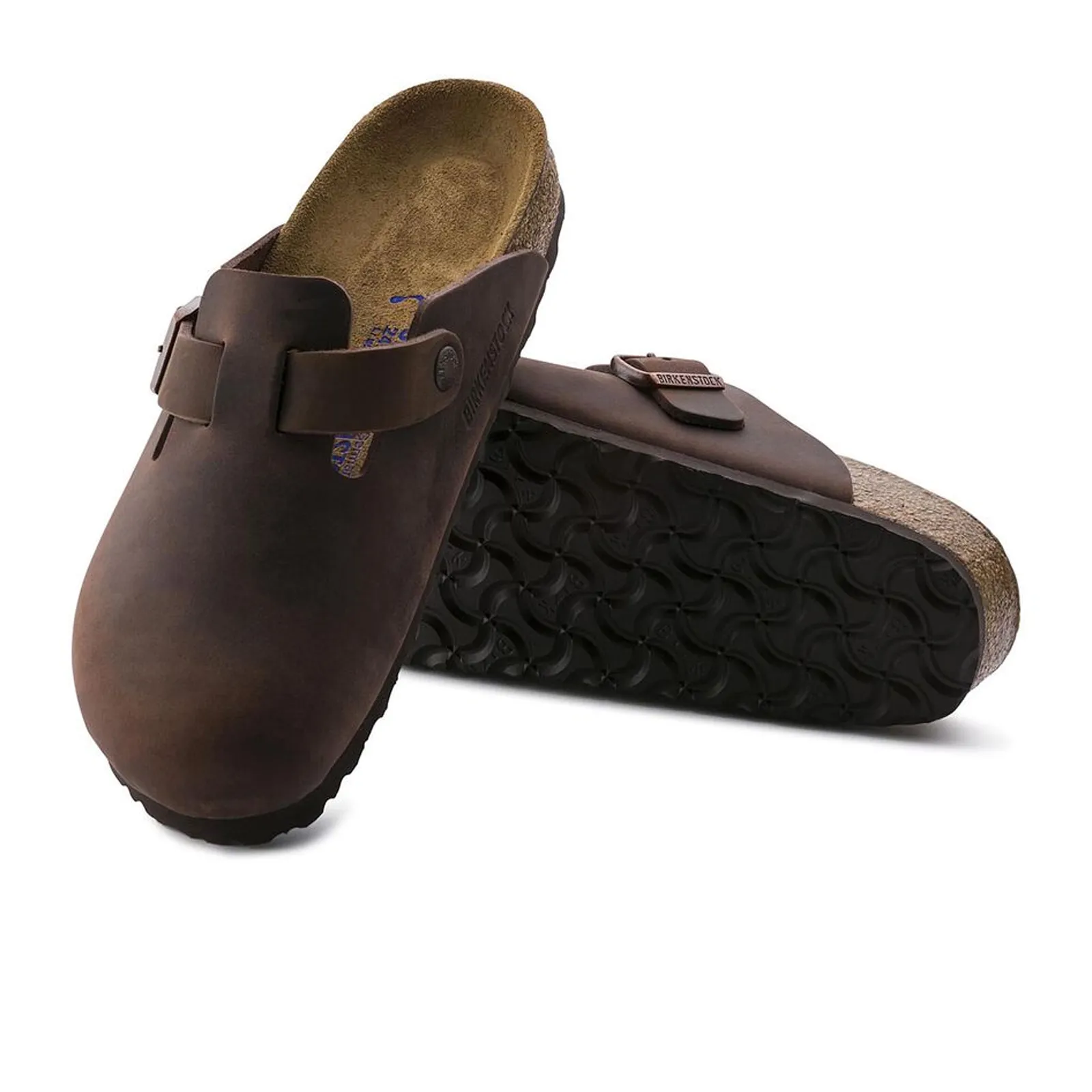 Birkenstock Boston Soft Footbed Clog (Unisex) - Habana Oiled Leather