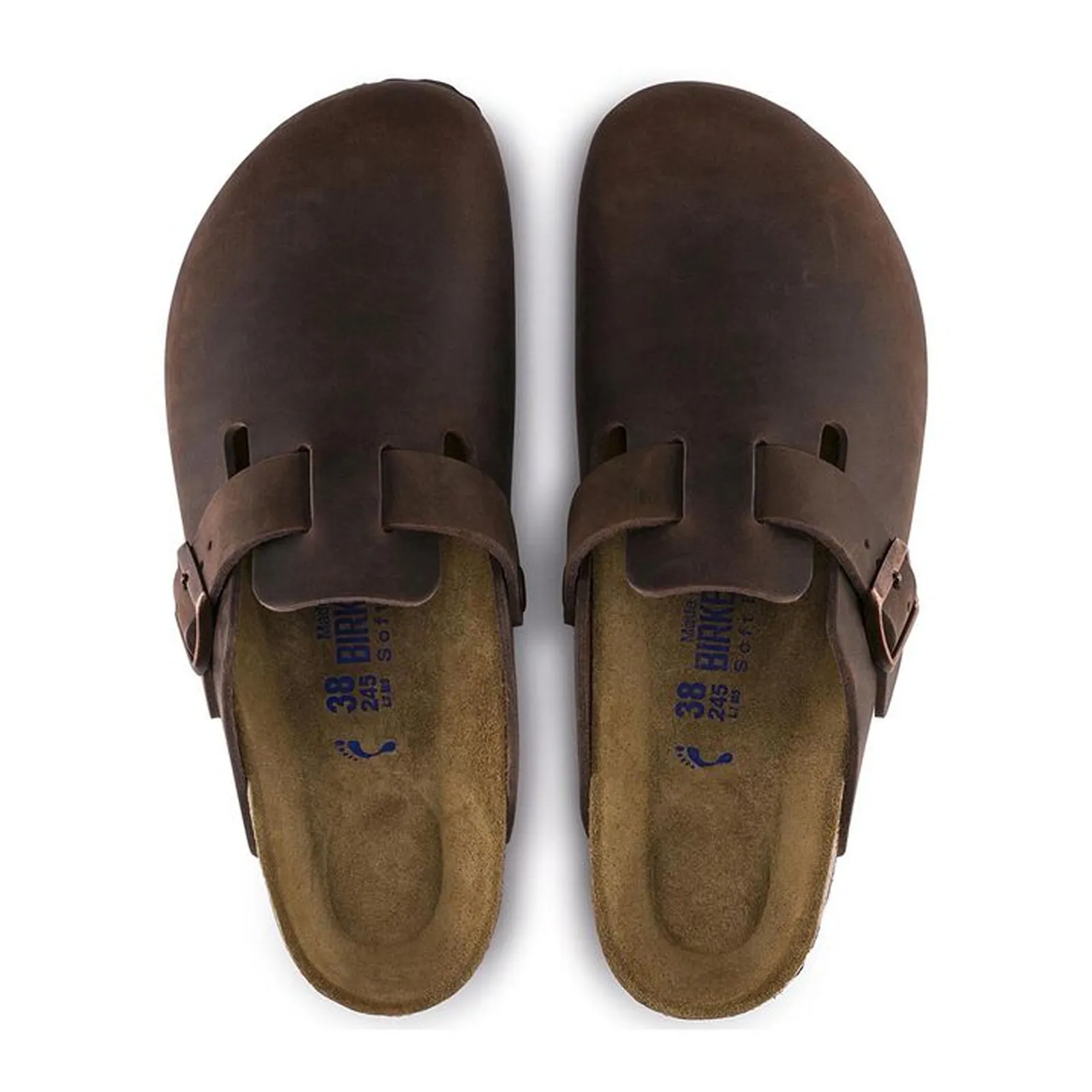 Birkenstock Boston Soft Footbed Clog (Unisex) - Habana Oiled Leather