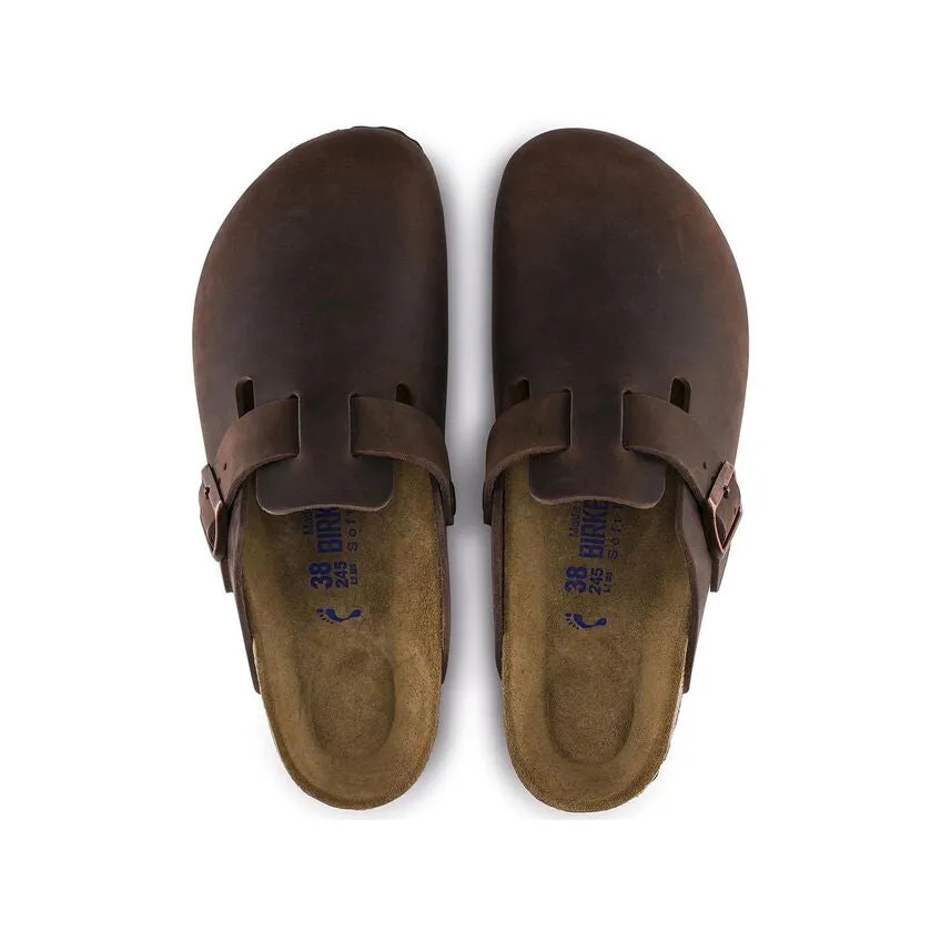 Birkenstock Boston Soft Footbed Oiled Leather Regular