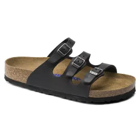 BIRKENSTOCK FLORIDA BLACK OILED LEATHER