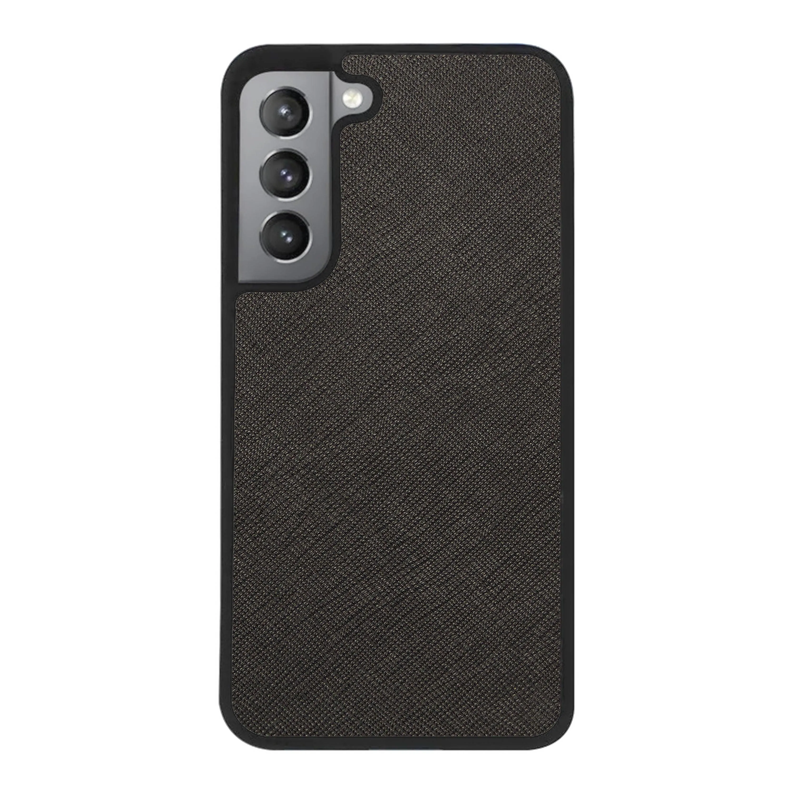 Black - Samsung S22 Series Saffiano Phone Case