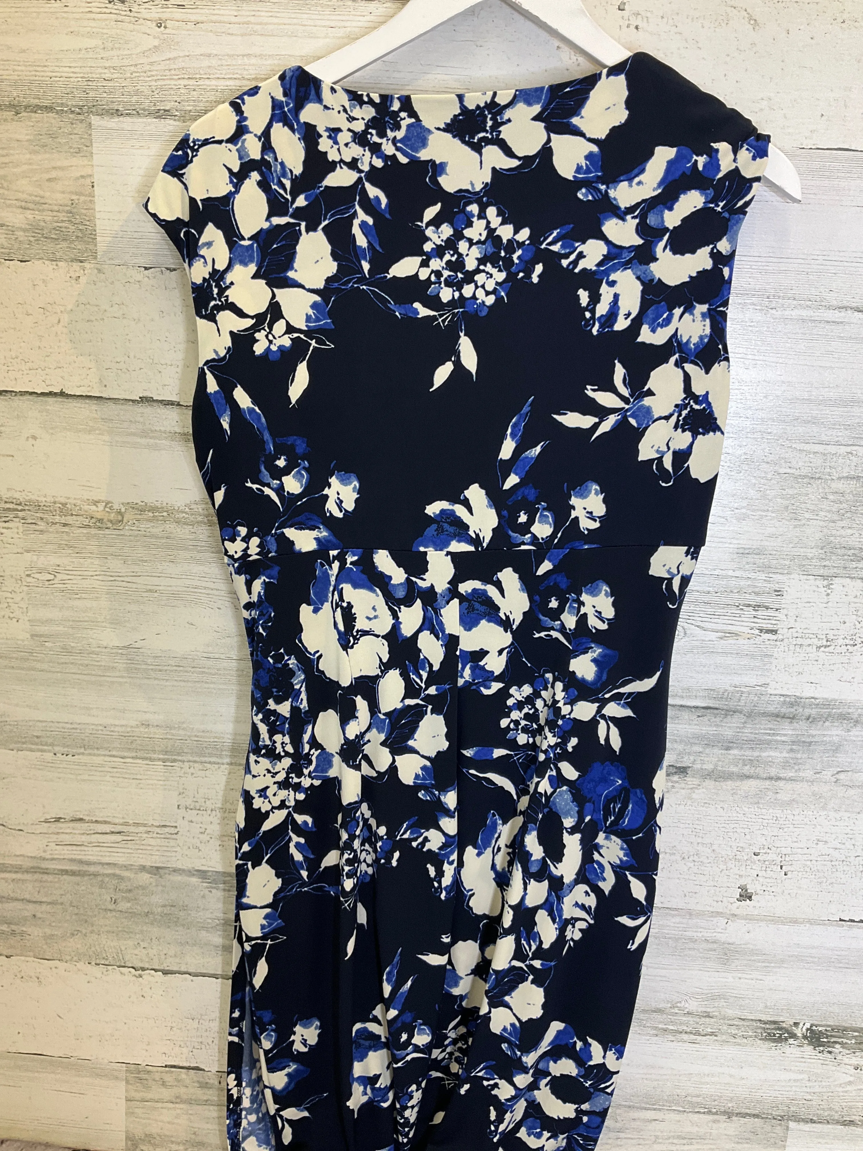 Blue Dress Casual Midi Ralph Lauren, Size M