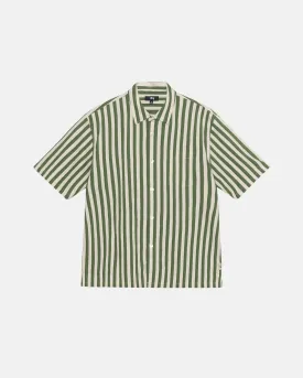 BOXY FLAT HEM SHIRT STRIPED