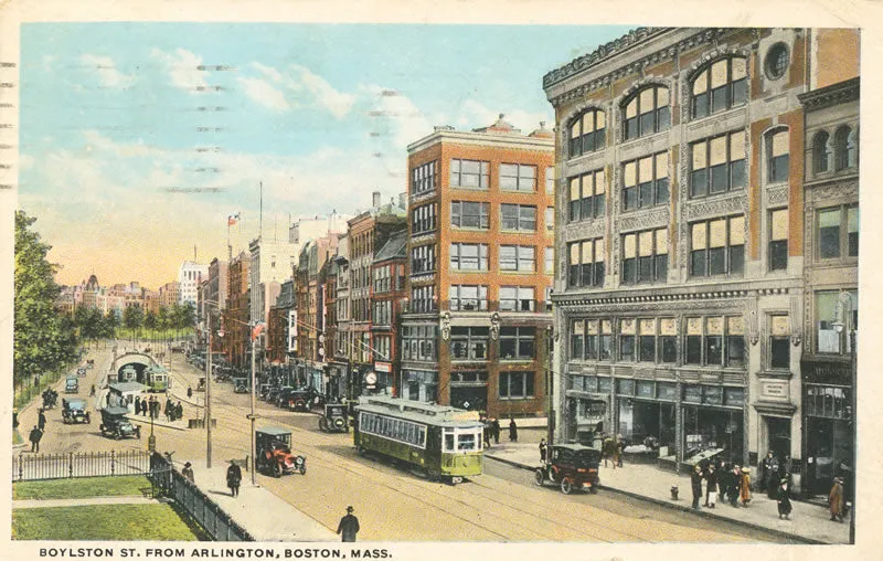 Boylston Street Streetcar Incline