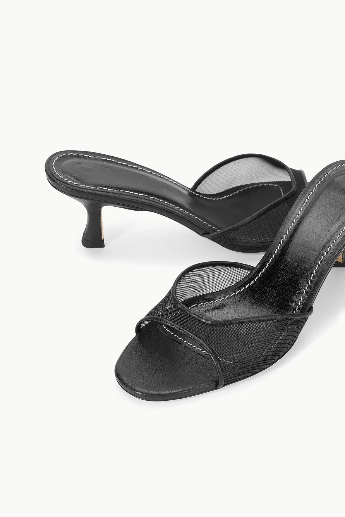 BRIGITTE MULE | BLACK MESH