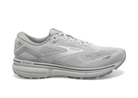 Brooks Ghost 15 (B Width) - Oyster/Alloy/White (Womens)