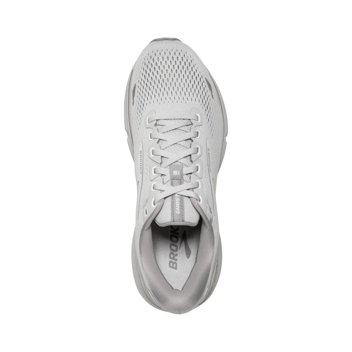 Brooks Ghost 15 (B Width) - Oyster/Alloy/White (Womens)