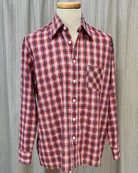 Camicia Vintage A Quadretti Taglia XL