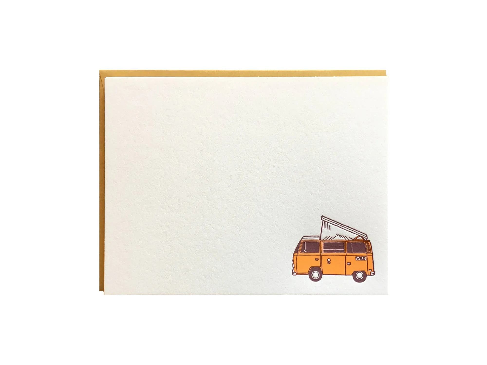 Camper Van Flat Stationery