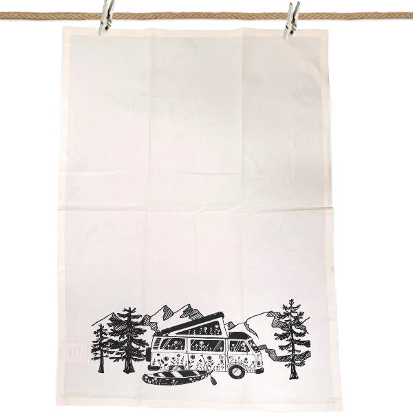 Camper Van Tea Towel