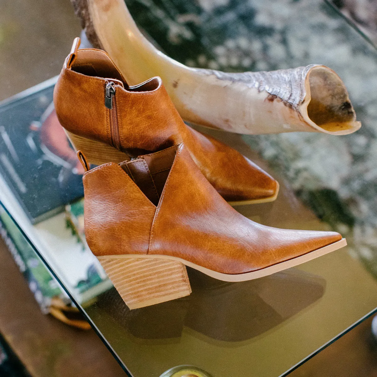 Capriana Cut-Out Bootie