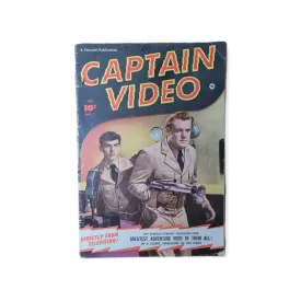 CAPTAIN VIDEO #1 RARE FAWCETT Golden Age TV Comic (1951)