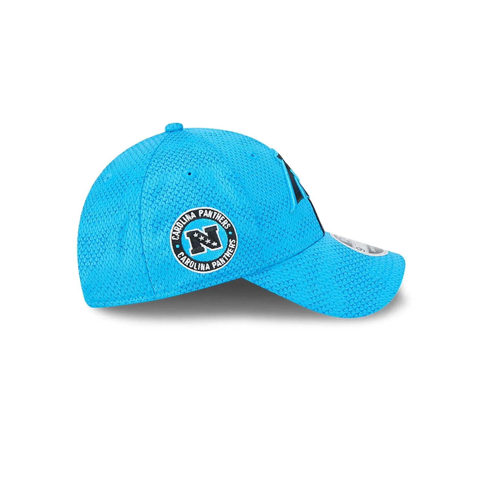 Carolina Panthers NFL Sideline 2024 Blue 9FORTY Stretch Snap Cap