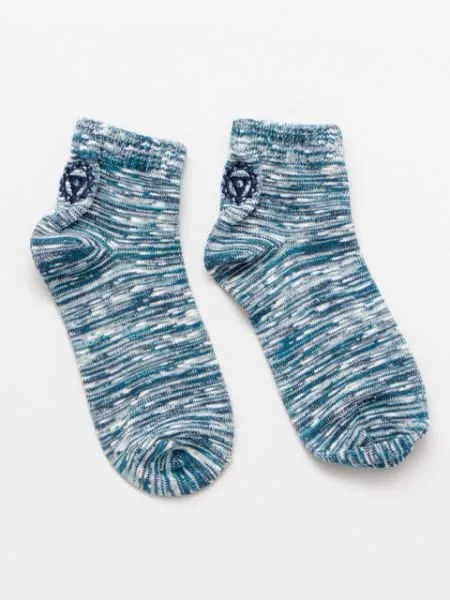 Chakra Pattern Short Socks 23-25cm