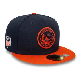 Chicago Bears NFL Sideline 2023 Navy 59FIFTY Fitted Cap