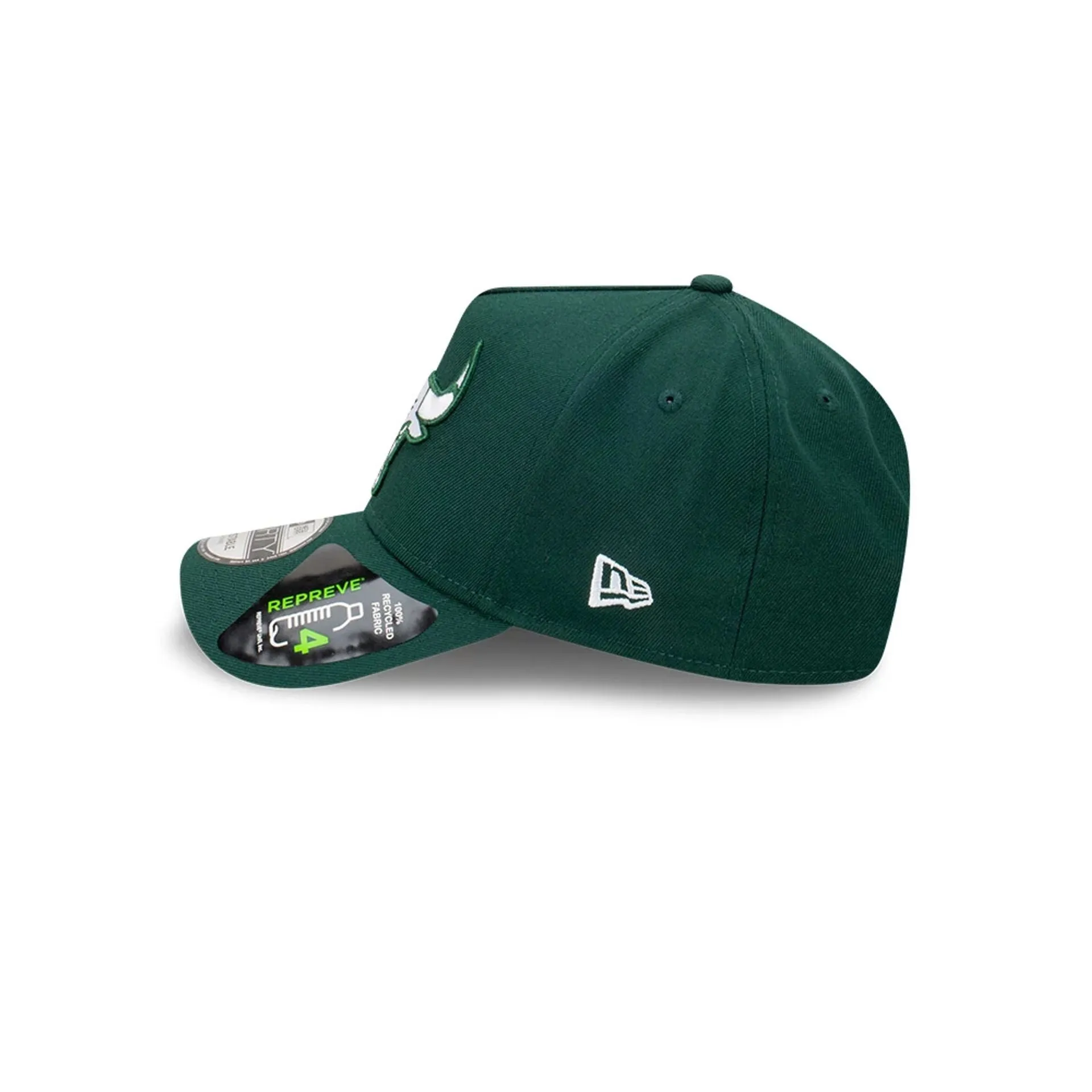 Chicago Bulls Repreve Dark Green 9FORTY A-Frame Adjustable Cap