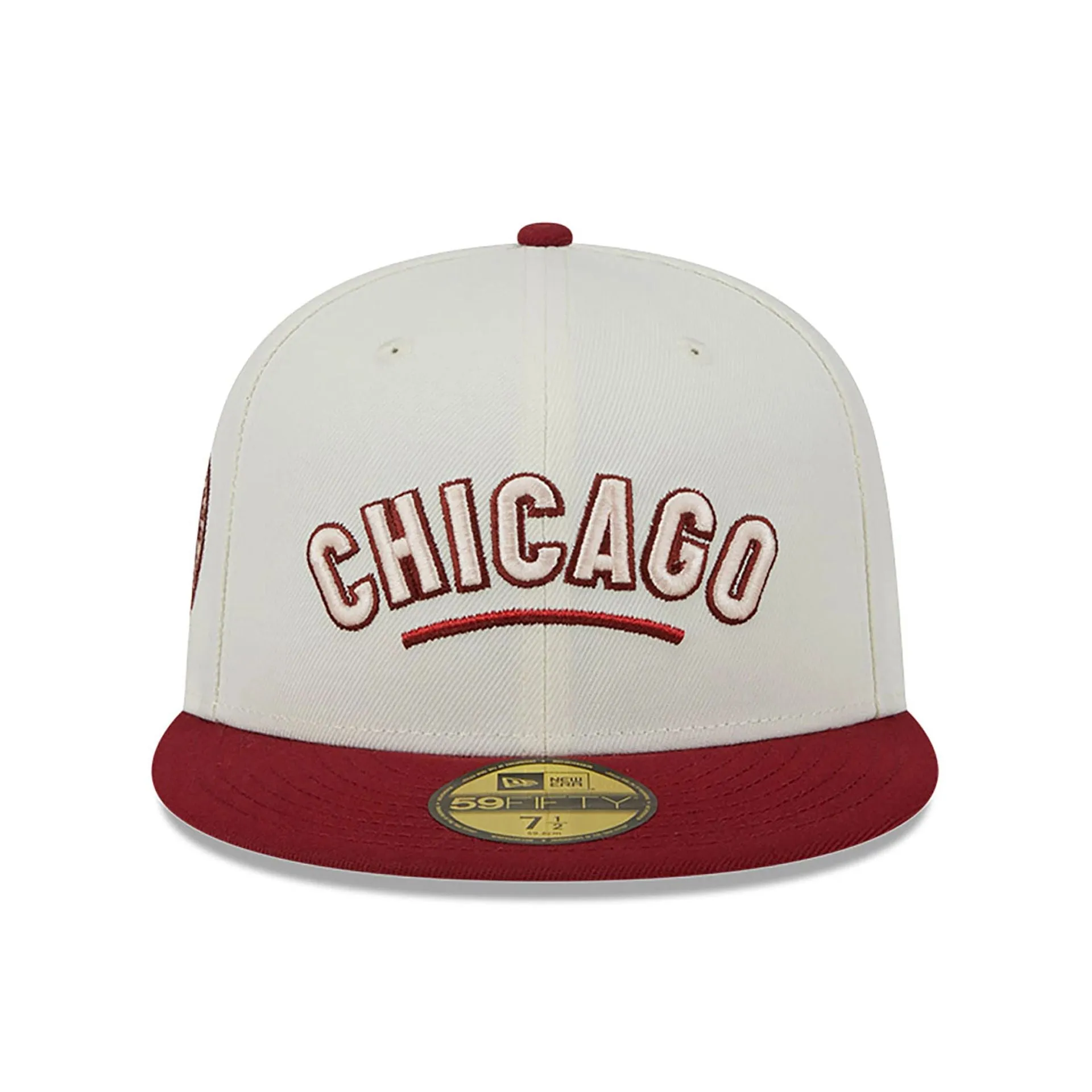 Chicago Cubs Be Mine White 59FIFTY Fitted Cap