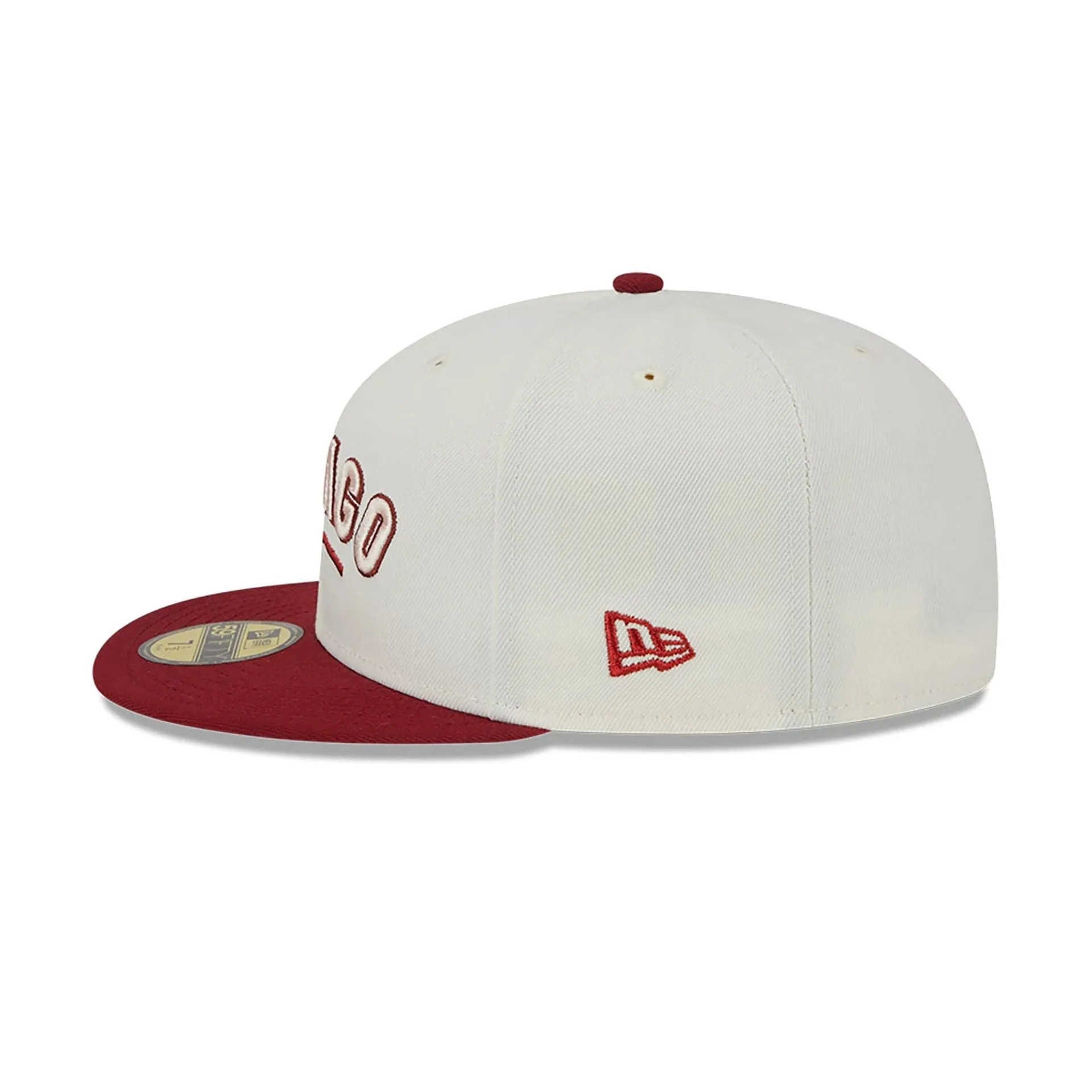 Chicago Cubs Be Mine White 59FIFTY Fitted Cap