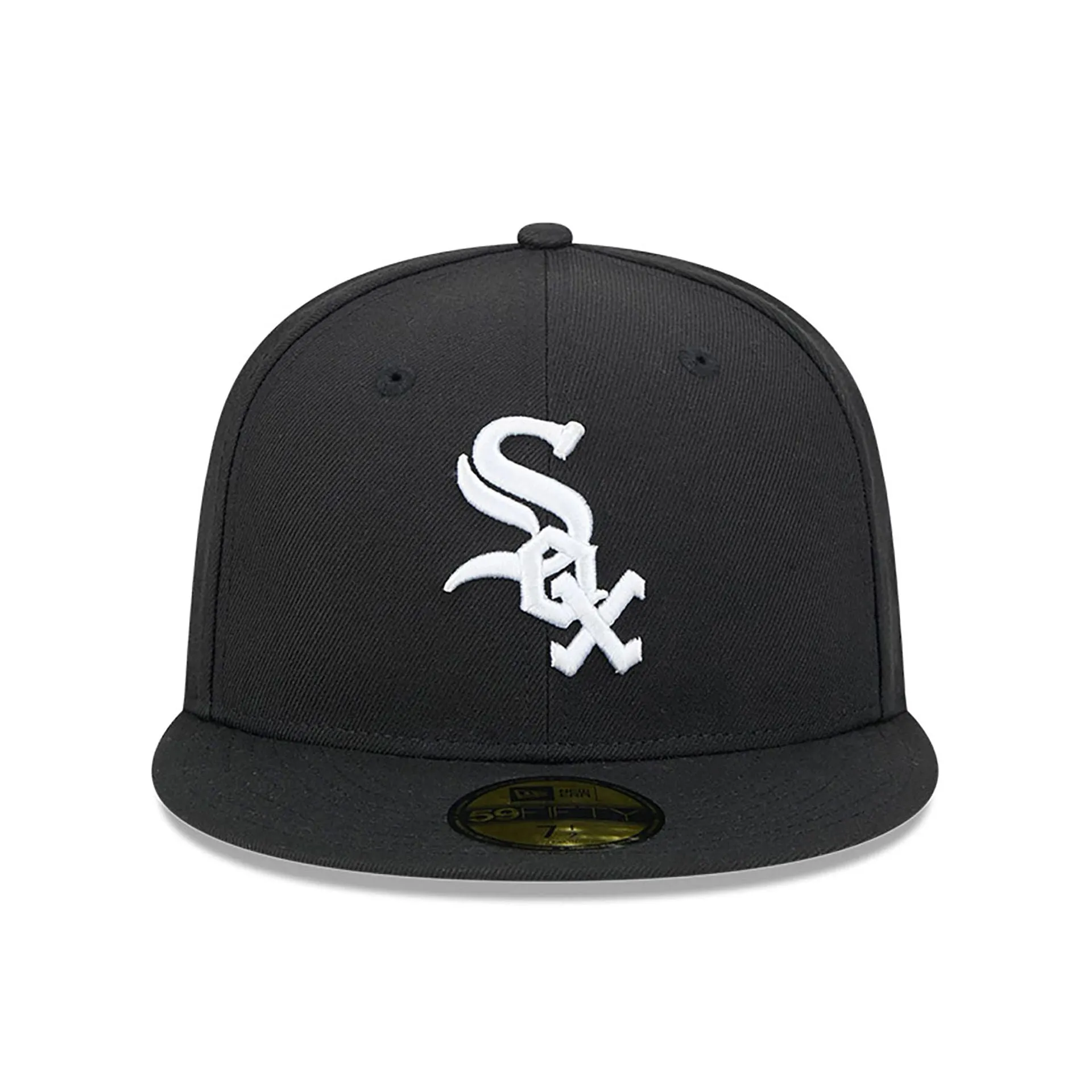 Chicago White Sox Team Verbiage Black 59FIFTY Fitted Cap