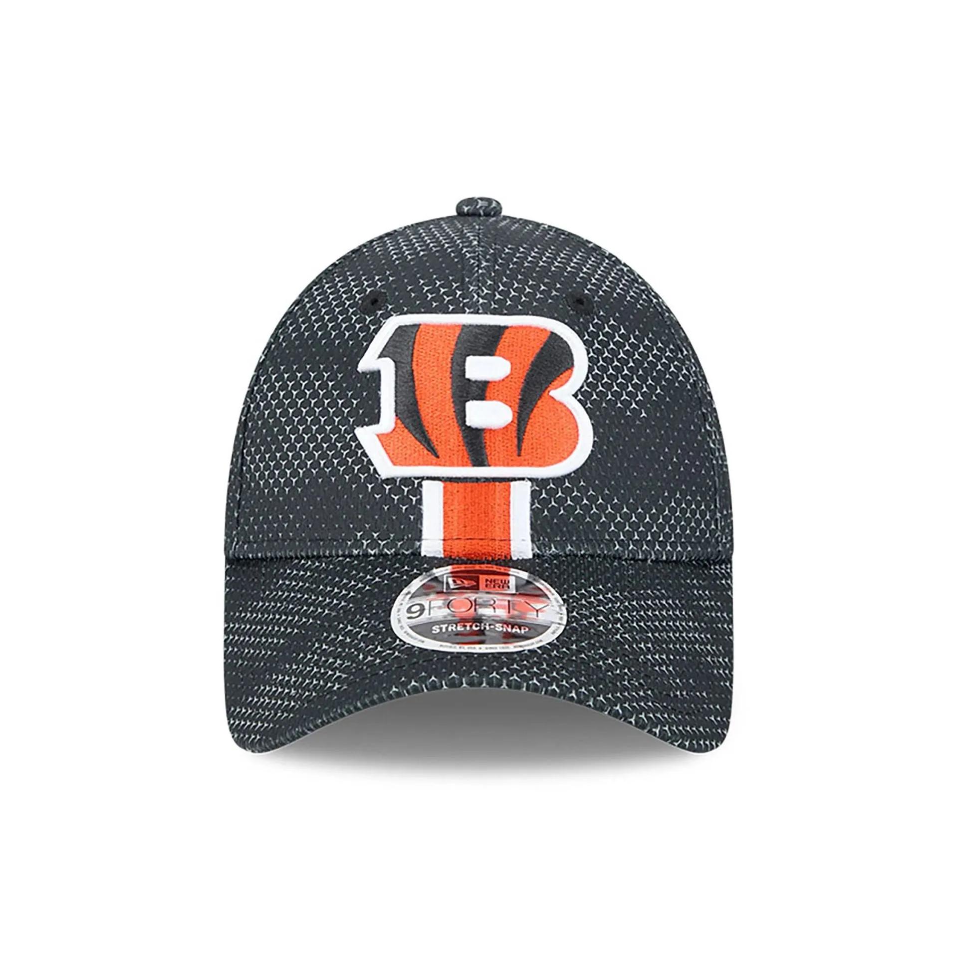 Cincinnati Bengals NFL Sideline 2024 Black 9FORTY Stretch Snap Cap