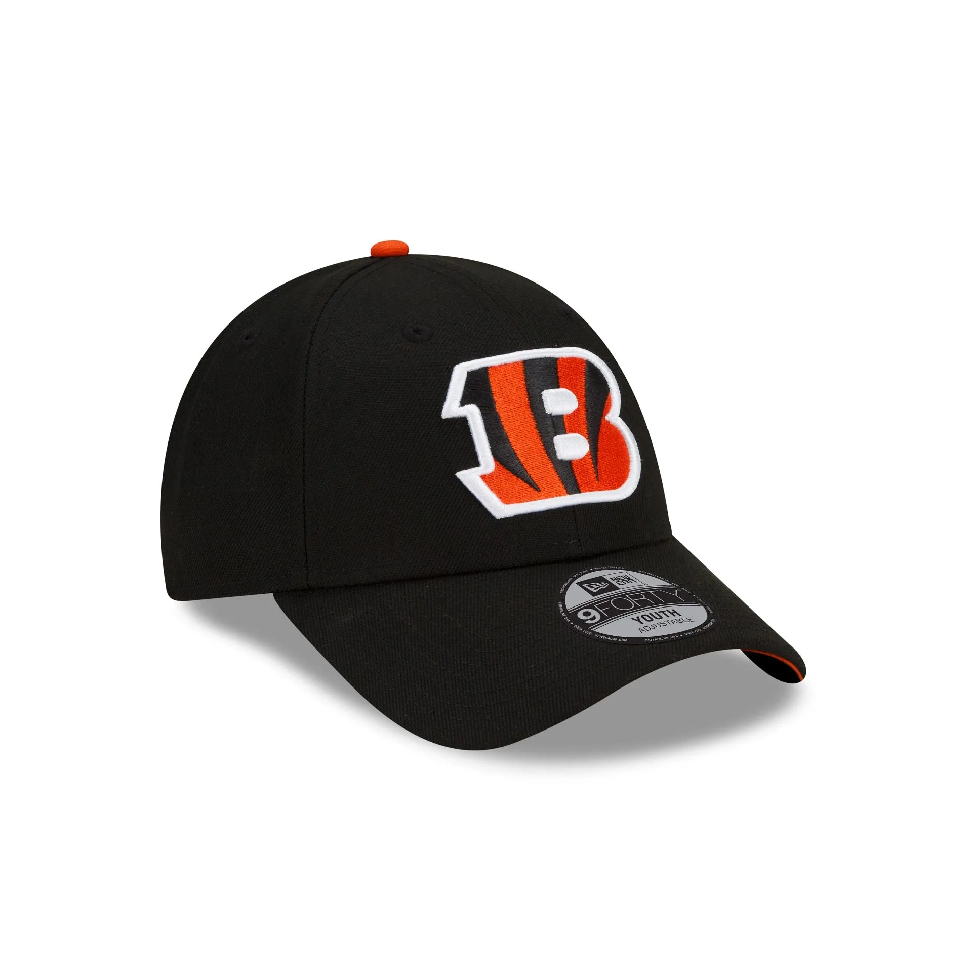 Cincinnati Bengals Youth NFL The League Black 9FORTY Adjustable Cap