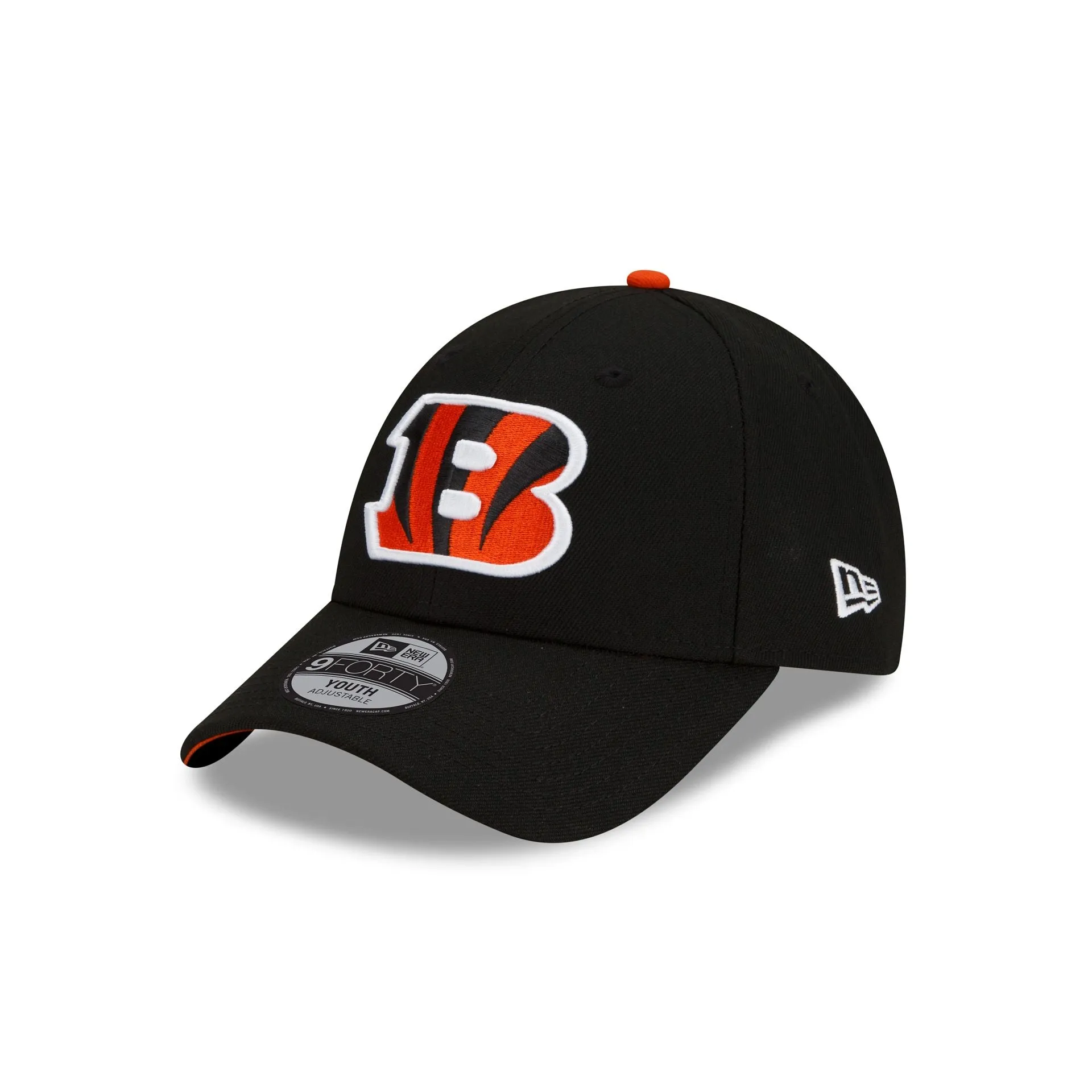 Cincinnati Bengals Youth NFL The League Black 9FORTY Adjustable Cap