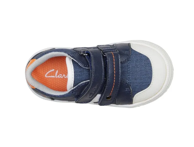 Clarks JUNIOR in Navy