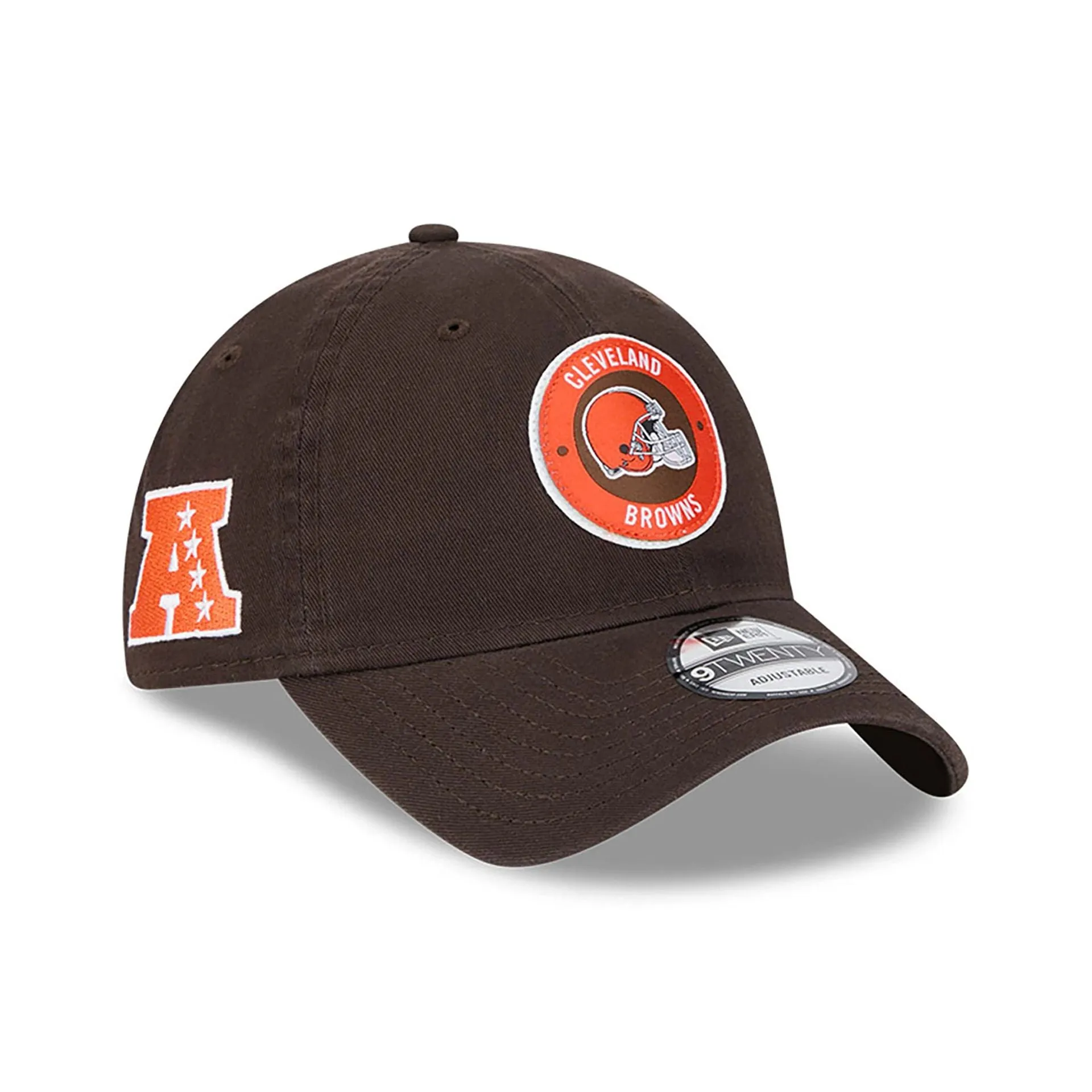 Cleveland Browns NFL Sideline 2024 Dark Brown 9TWENTY Adjustable Cap