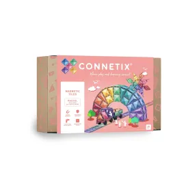 Connetix Tiles - 202 Pastel Mega Pack