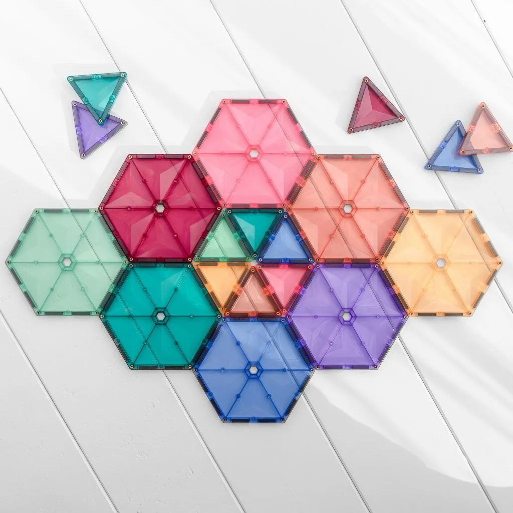 Connetix Tiles - 202 Piece Mega Pack - Pastel