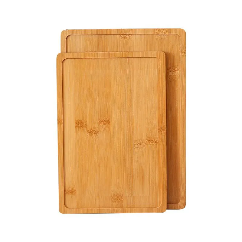 Creative Bamboo Japanese Solid Wood Tea Tray