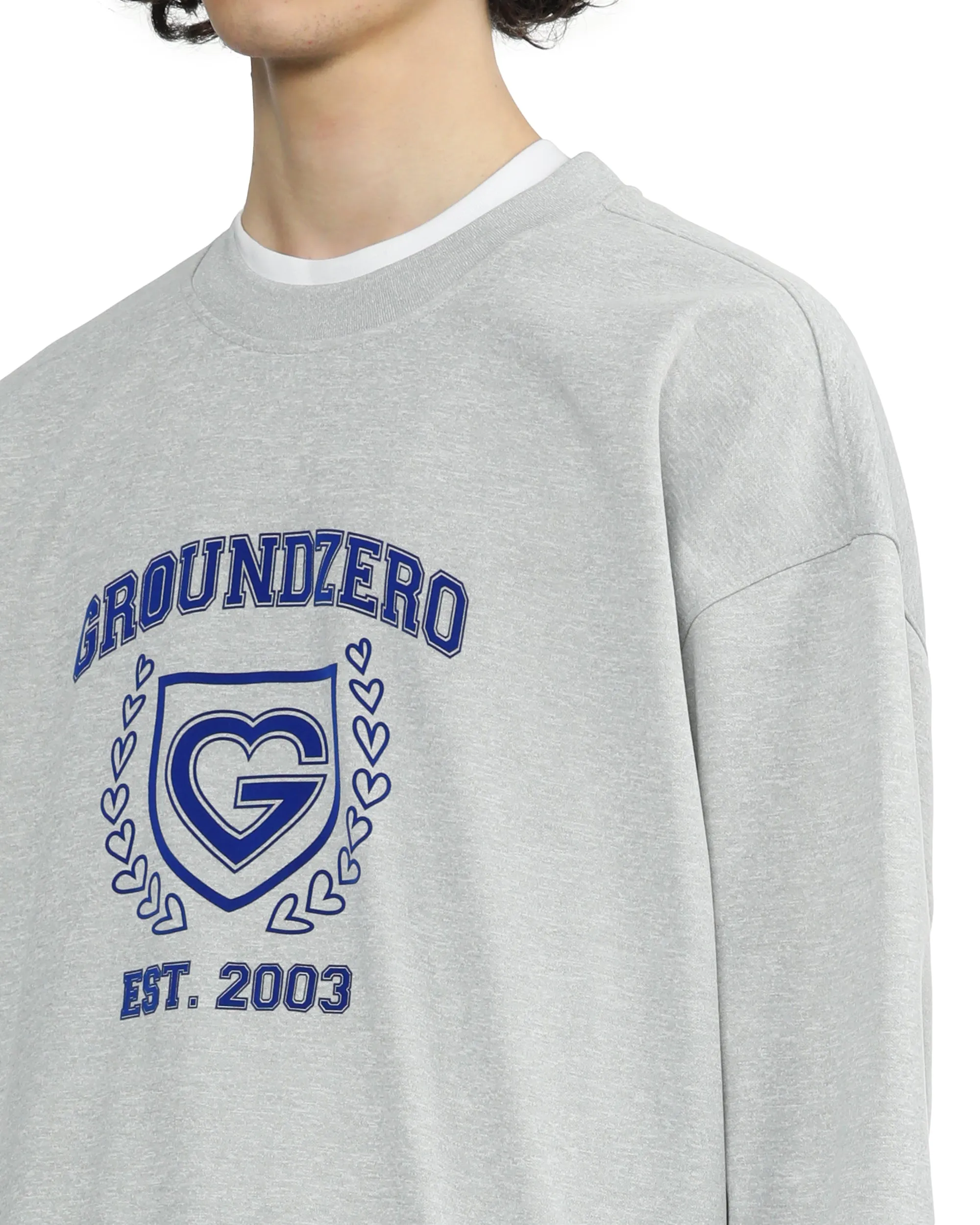 Crew Neck Logo-printed Sweatshirt